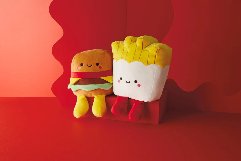 Hallmark Better Together Magnetic Plush | Large Burger & Fries