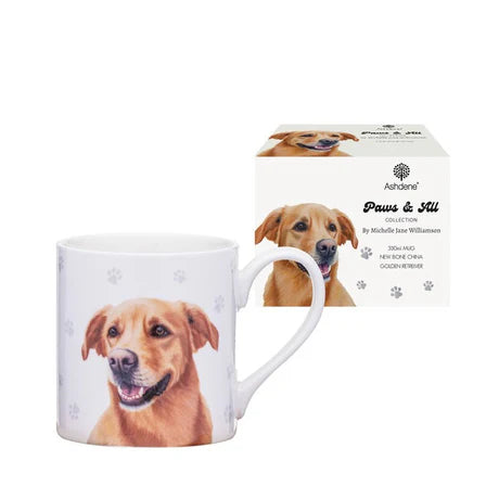 Ashdene Paws & All Mug | Golden Retriever