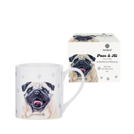 Ashdene Paws & All Mug | Pug