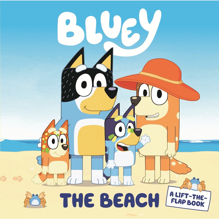 Bluey Lift-The-Flap Book | The Beach Life