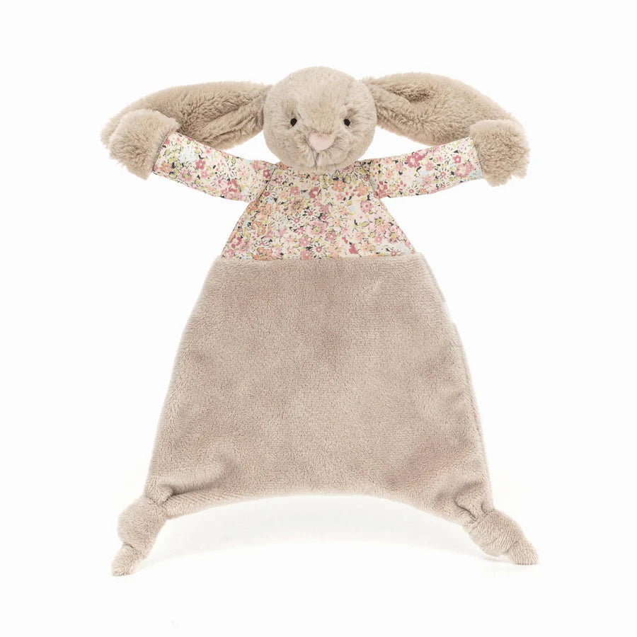 Jellycat Blossom Bashful Bunny Comforter Bea Beige