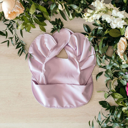 Baby Bib | Snuggle Hunny Waterproof Lavender Frill