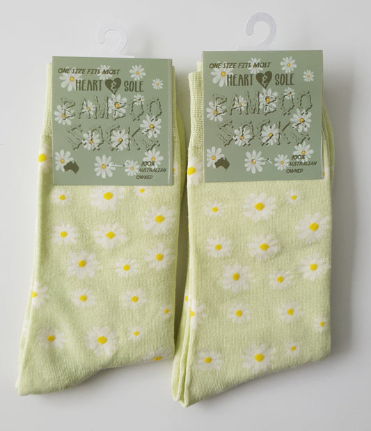 Bamboo Socks | Daisies