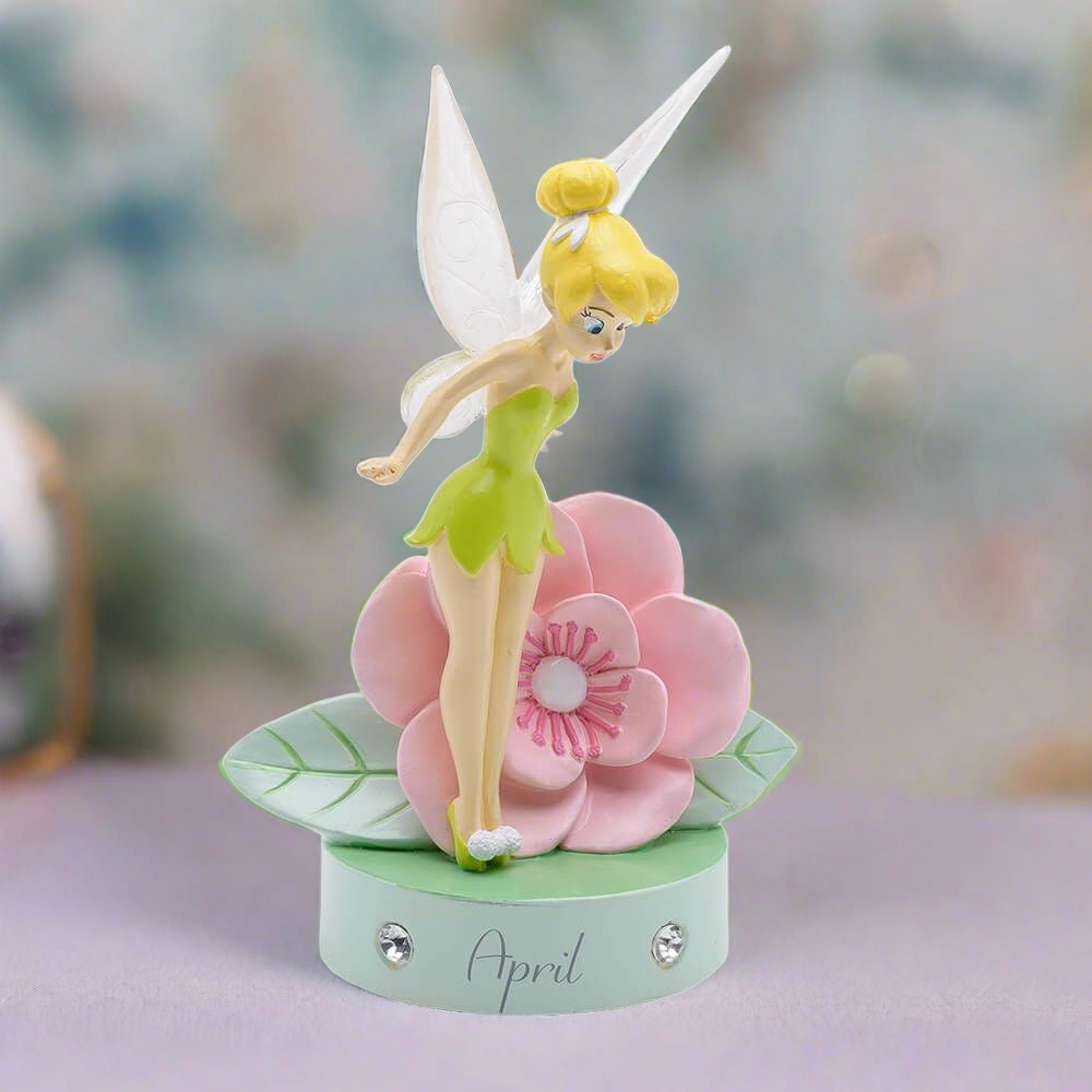 Disney Tinkerbell April Birthstone Sculpture