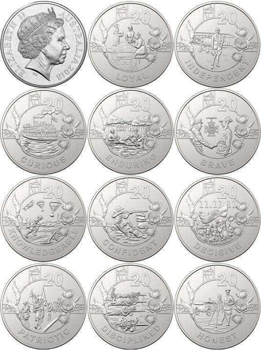 Anzac Spirit Coin Collection 2018