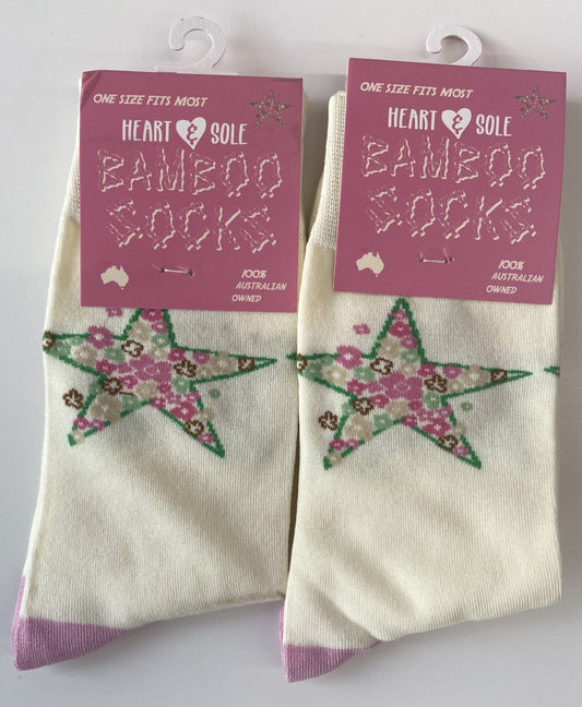 Bamboo Socks | Star