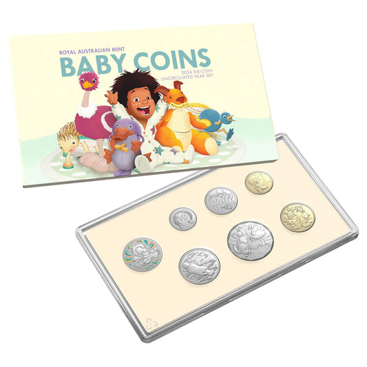 Mint Coins | 2024 Six Coin Uncirculated Baby Set