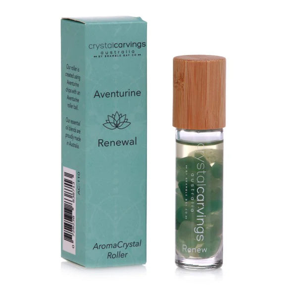 Aroma Crystal Roller Renewal | Aventurine