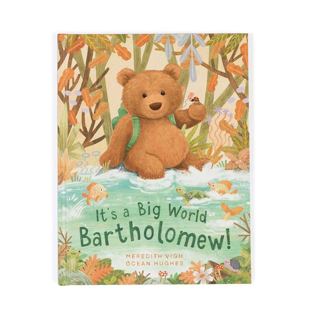 Jellycat Books | It's A Big World Bartholomew Bear