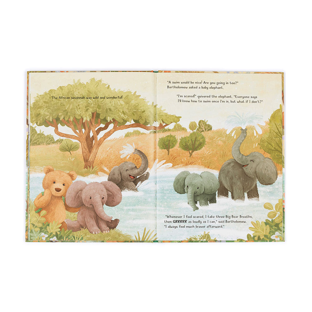 Jellycat Books | It's A Big World Bartholomew Bear