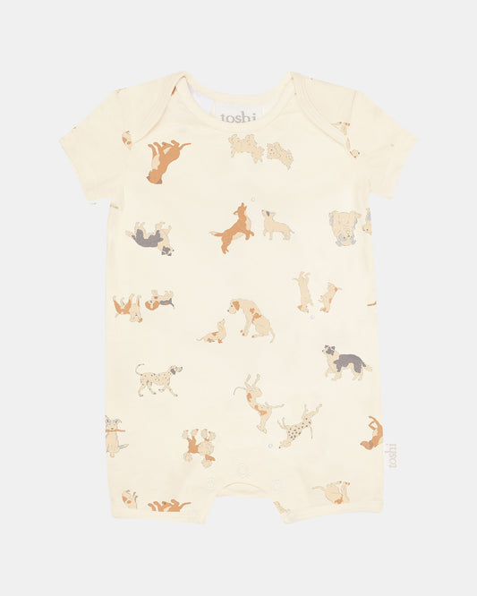 Toshi Onesie S/S | Puppy Love