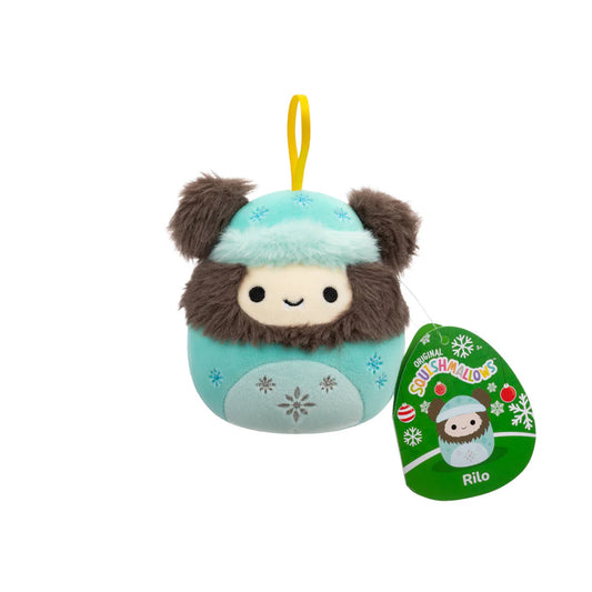 Squishmallows Christmas 4inch Ornament | Rilo the Sasquatch