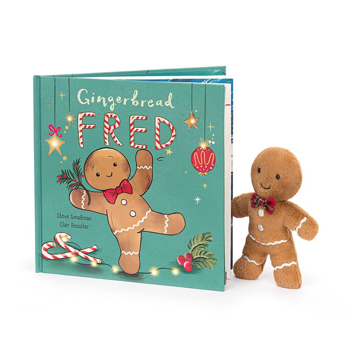 Jellycat Books | Gingerbread Fred