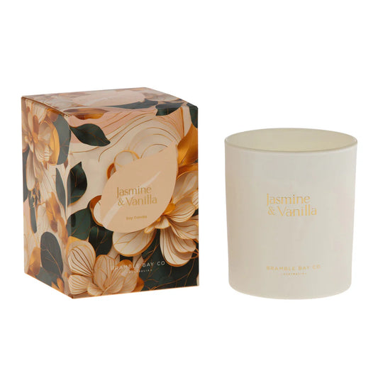 The Summer Bloom Collection Candle | Jasmine & Vanilla