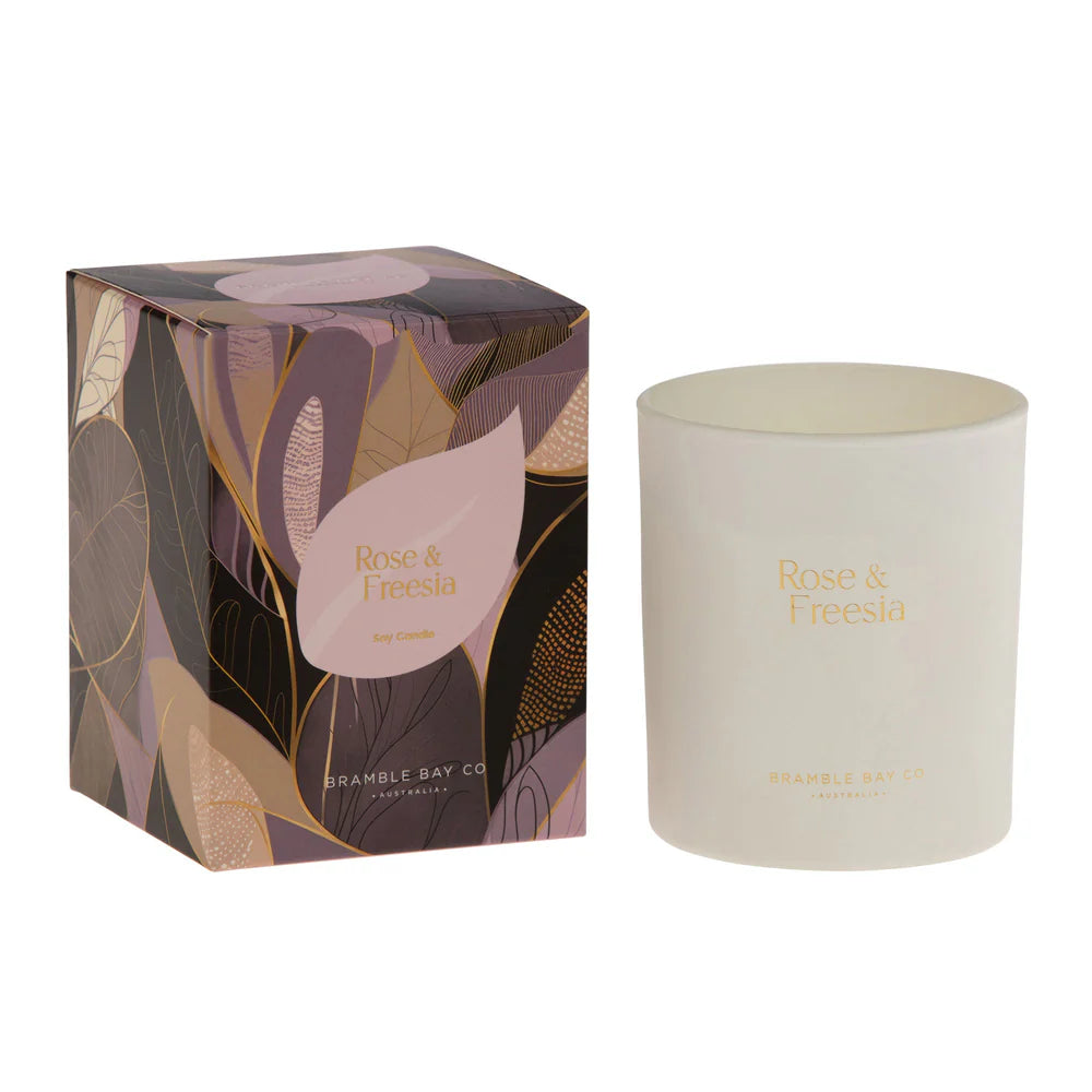 The Summer Bloom Collection Candle | Rose & Freesia