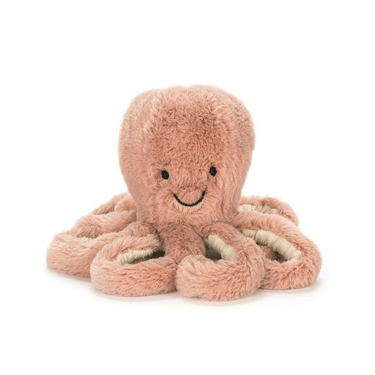 Jellycat Odell Octopus Tiny Peach