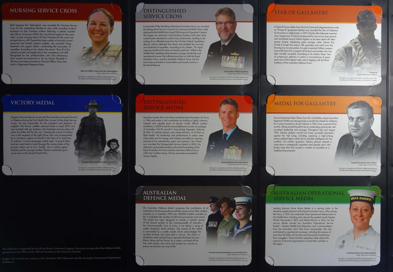 Legends of the Anzacs Medals of Honour 14 Coin Set