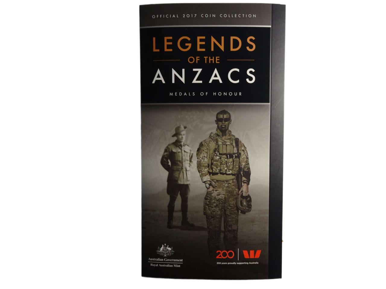 Legends of the Anzacs Medals of Honour 14 Coin Set