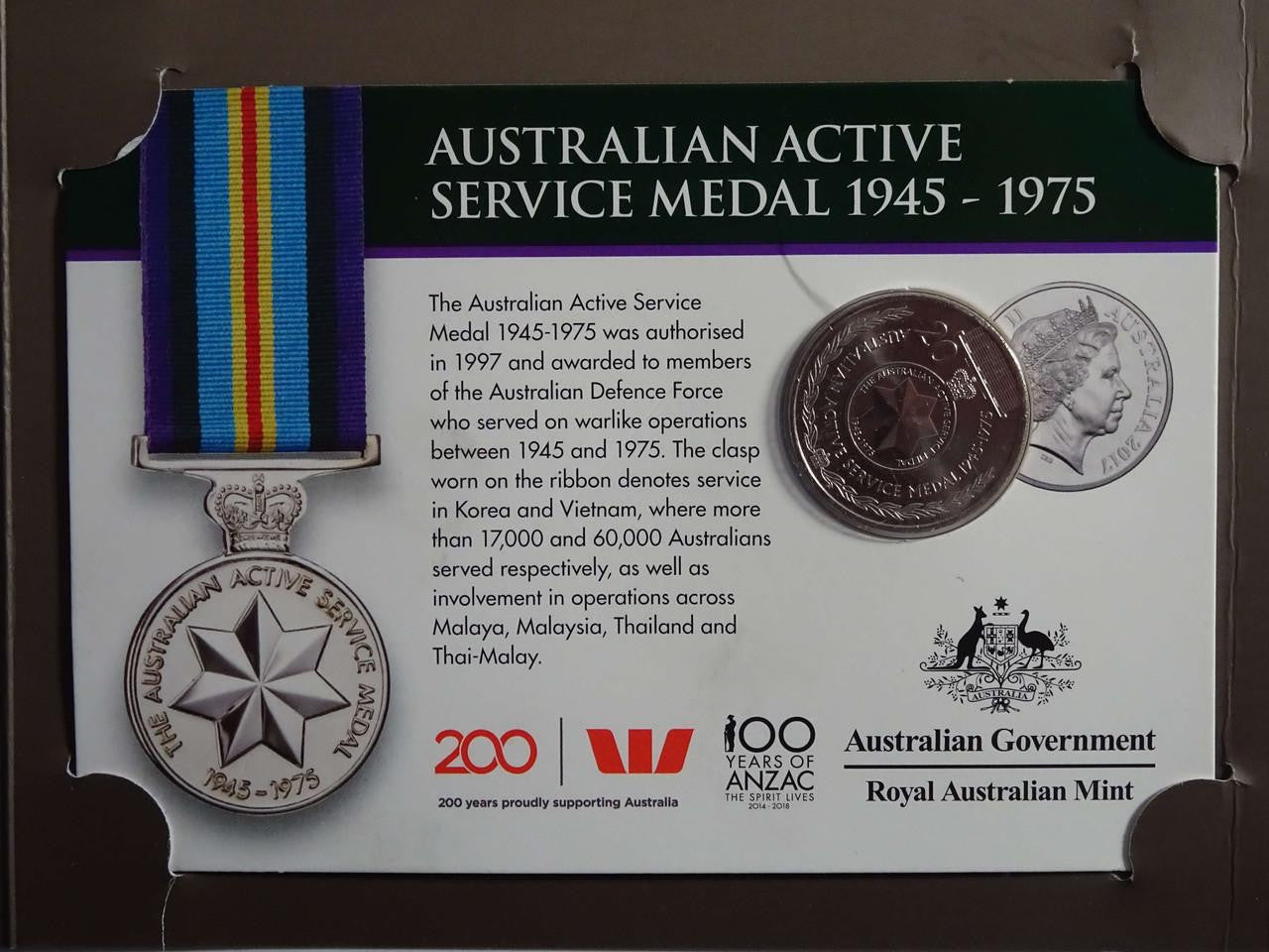 Legends of the Anzacs Medals of Honour 14 Coin Set