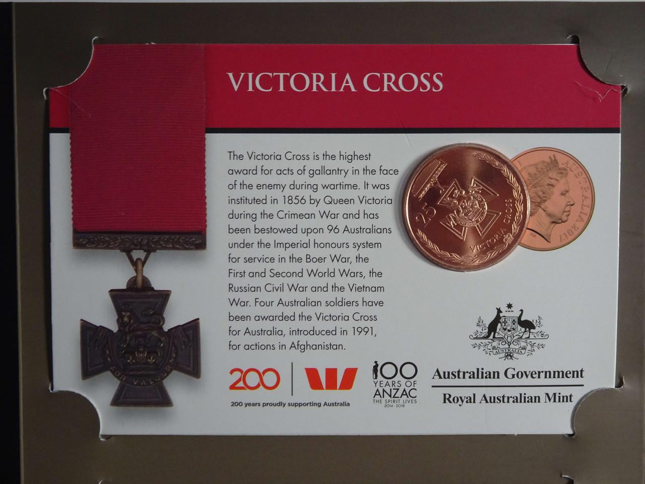 Legends of the Anzacs Medals of Honour 14 Coin Set