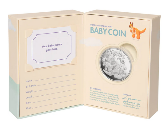 Mint Coins | 2024 $5 1 oz Fine Silver Proof Baby Coin Toy Kangaroo