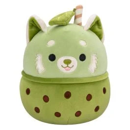 Squishmallows 7.5inch Hybrid Sweets | Eitan the Matcha Boba Red Panda