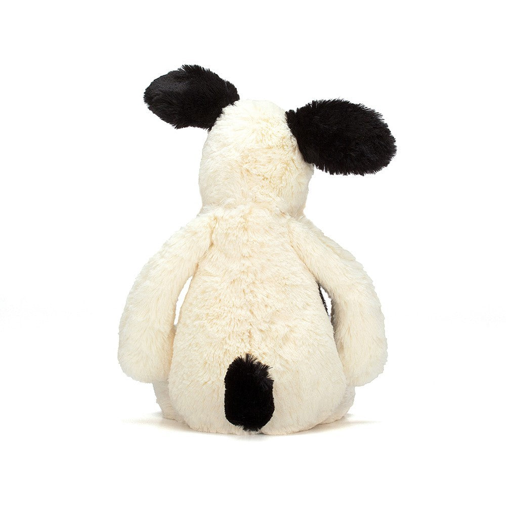 Jellycat Bashful Black & White Puppy Small