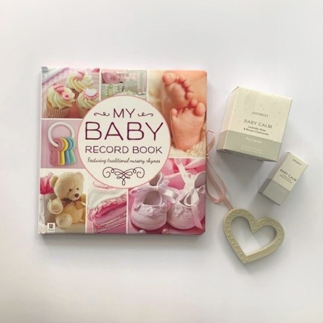 My Baby Record Book in Pink